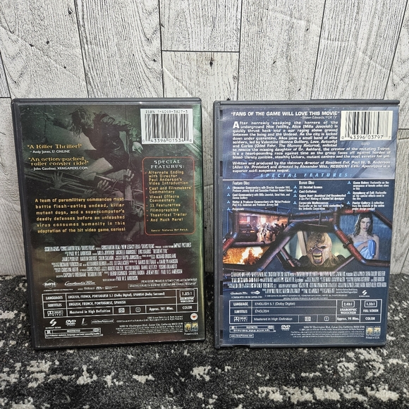 Resident Evil DVD Lot of 2 Movies (Resident Evil/Resident Evil: Apocalypse) - Picture 4 of 7